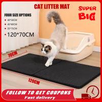 Alfombra De Arena Para Gatos Doble Capa Impermeable Antideslizante Lavable Regalo Para Jaula De Arena De Mascotas - details 0