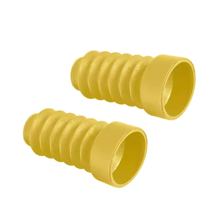 Par De Cubiertas Para Horquilla De Motocicleta Cubierta De Polvo Y Gaiter De Neumáticos Para Honda Universal Material De Goma - 1