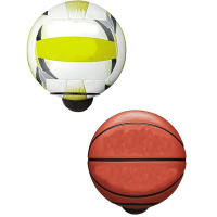 Nueva Bola De Fútbol Baloncesto Y Balonmano Soporte De Muro Para Deportes Y Salud Medallón De Exhibición Para Voleibol - details 3