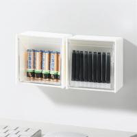 Estante De Pared De Plástico Para Joyería Organizador De Baño Para Maquillaje Almohadillas De Cotonete Cajas De Almacenamiento Para Labiales/Reloj - details 10