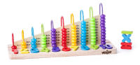 Abaco de Madera de Colores con Madera Sostenible - Juguete Educativo para Niños de 3+ Años - Marca Woody - details 2