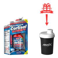 Cortisol Blocker´s 60 Caps  Suplemento Antiestrés con  Aminoácidos para el Apoyo del Sistema Nervioso  Amix - details 0