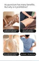 Bolígrafo De Masaje Electrico VamsLuna Herramienta De Relajación Corporal Tamaño Medio ABS TPR Control De Intensidad 9 Niveles - details 1