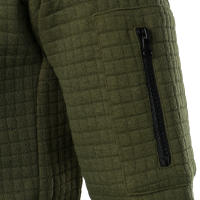 Chaqueta De Manga Larga Para Hombre Con Cuello Erguido Y Cremallera Estilo Casual Chaqueta De Patoche Con Patrón Cuadriculado - details 35