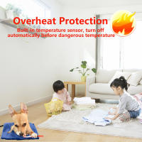 Almohadilla Caliente Eléctrica Ajustable Para Perros Impermeable Alfombra Calefactora Para Mascotas En Invierno Con Temperatura Controlado Para Pupusas - details 7