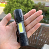 Linterna LED De Alta Potencia Recargable Portátil Con Luz Lateral De Longitud De Rayo Para Exteriores Y Uso Doméstico - details 1