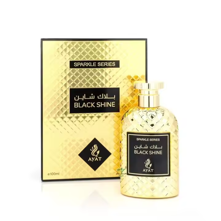 Asdaaf Ayat Black Shine 100ml - Perfume árabe de Hombre - 1