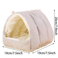 Nido De Pájaro Para Invierno Con Colgante Hamaca Hogar De Plumas Accesorios Para Cages De Mascotas Pequeñas Como Perros Y Hamsters - details 0