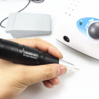Taladro De Uñas Eléctrico 65W 45000 RPM Máquina De Corte Para Manicura Y Pediura Conjunto Strong 210 pro IV Con Fichas De Pulido - details 4