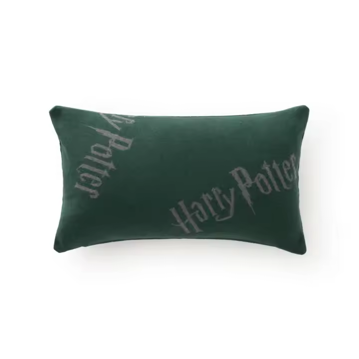 BL Belum  Funda Cojín Harry Potter Extrasuave Tejido: 60% algodón - 40% poliéster - Tamaño: 30x50 cm - Modelo: Slytherin - 1