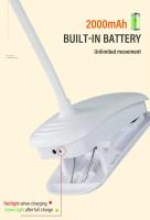 Lámpara De Lectura LED Con Doble Cabeza Luz De Estudio Protección Ocular Para Dormitorio Y Sala De Estar Con Clip Luz De Escritorio - details 2