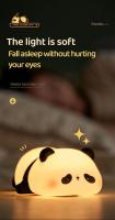 Luz Nocturna LED Cute De Algodón Suave Con Forma De Oso Panda Cordero Y Conejo Recargable Por USB Para Decoración De Dormitorio Regalo De Cumpleaños Para Niños - details 7