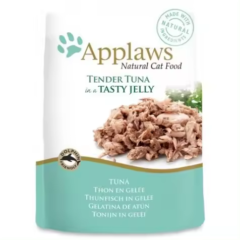 Applaws Sobre Gatos Adultos En Gelatina Filete De Atún - 16 X 70 Gr - 1