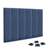 DHOME Juego de Paneles Tapizados de Lino Pack Autoadhesivos para Pared Acústicos Absorbentes Protección Tercera Gama de Colores - details 8