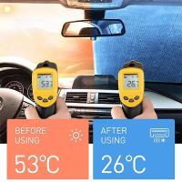 Protector Solar Para Ventanas Delanteras De Coche Visera De Parabrisas Antirreflectante Protector UV Cortina De Sol Accesorios Para Automóvil - details 6