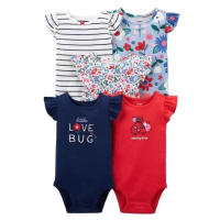 Ropa para niños, novedad de verano, mono triangular de manga corta para bebés, ropa para gatear, mono de bebé de cinco piezas - details 39