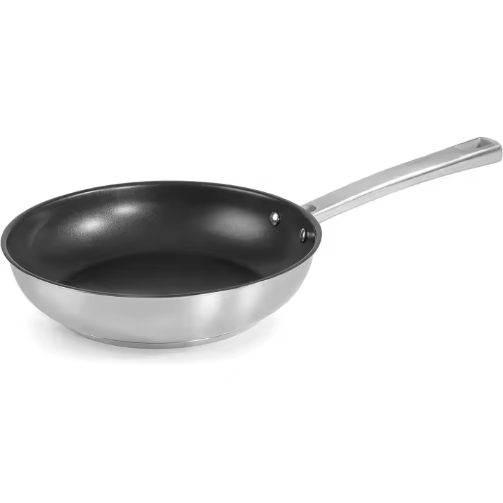 -45324-Sartén Foodie with Antiadherente Quantanium, Antiadherente Tricapa, Titanium, Compatible with Toda Cocina, Distribución Homogenea de Calor, Ecológica y libre de PFOA, 26x19x6 cm - 1