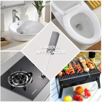 Cepillo De Limpieza Para Inodoro Manual Con Piedra Pumice Herramienta Para Eliminar Manchas Y Escamas En Baño Y Cocina Material PP Ecológico - details 8