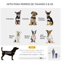 PawHut Cochecito Plegable para Mascotas Carrito para Perros y Gatos con Ruedas Giratorias Cesta y Posavasos 75x45x97cm - details 7