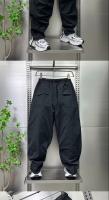 Pantalones Harajuku Para Hombres Sueltos Y Cómodos Pantalones De Jogger Estilo Casual Cierre Elástico Talla Media Largo Hasta El Tobillo - details 4