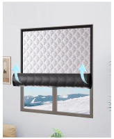 Cortinas Térmicas De Invierno a Prueba De Viento Y Aisladas Ventanas Con Protección Contra El Frío Y El Ruido Cubierta Para Ventanas De Escritorio - details 3