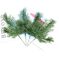 5/10pcs Hojas De Ciprés Para Decoración De Navidad Y Bodas Artesanías Y Flores Decorativas Plantas Artificiales De Prensa PP - details 12