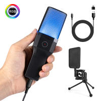 Micrófono Profesional Para Juegos De Computadora Condensador USB Para Streaming En Vivo Podcast Estudio Micrófono Karaoke Kit De Microfonos Para PC Y Portátil - details 34