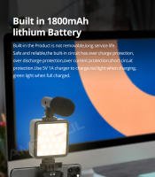 AMBITFUL Luz De Video RGB Mini LED Panel De Luz LED Recargable 1800mAh Para Fotografía Y Video En YouTube TikTok - details 12