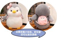 Peluche De Pingüino Suave Y Graso Juguete De Pareja Adorable Peluche De Peluche De Pingüino Para Decoración Del Hogar Regalo De Cumpleaños - details 5
