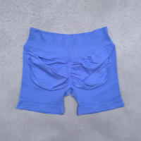 Shorts De Yoga Para Mujer Sin Costuras Scrunch Bum Gimnasio Workout Low Waist Leggings Estirables Running Shorts - details 13
