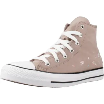 Neutral tones platform chuck taylor all star high fashion para mujer