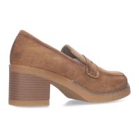 PuntoSalao Mocasines de tacón cómodo para mujer color camel VR3-537 los mocasines mas de moda para tu día a día - details 2