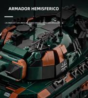 Bloques De Construcción De Tanque Leopard 1 Serie Militar 1145 Piezas Juguetes Educativos Para Niños Y Niñas Regalos Para Niños De Edad - details 2