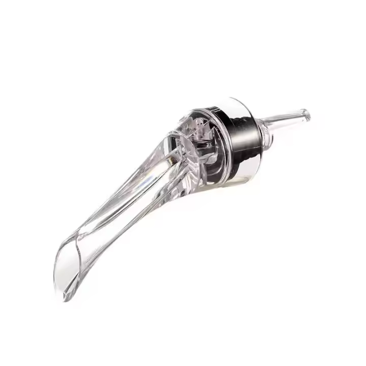 Aerador De Vino Profesional 2-en-1 Que Se Adhiere a Cualquier Botella De Vino Mejora El Sabor Y El Bouquet Spout Pourer De Barra - 1