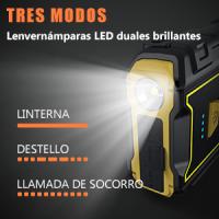 M01 Arrancador de Coches 4000A, 12V Arrancador de Baterias de Coches (para 5.5L Disésel o 7.0L Gas), Jump Starter con 2.5 Inch Pantalla LCD, Clips de Seguridad Inteligentes, Luz LED - details 3
