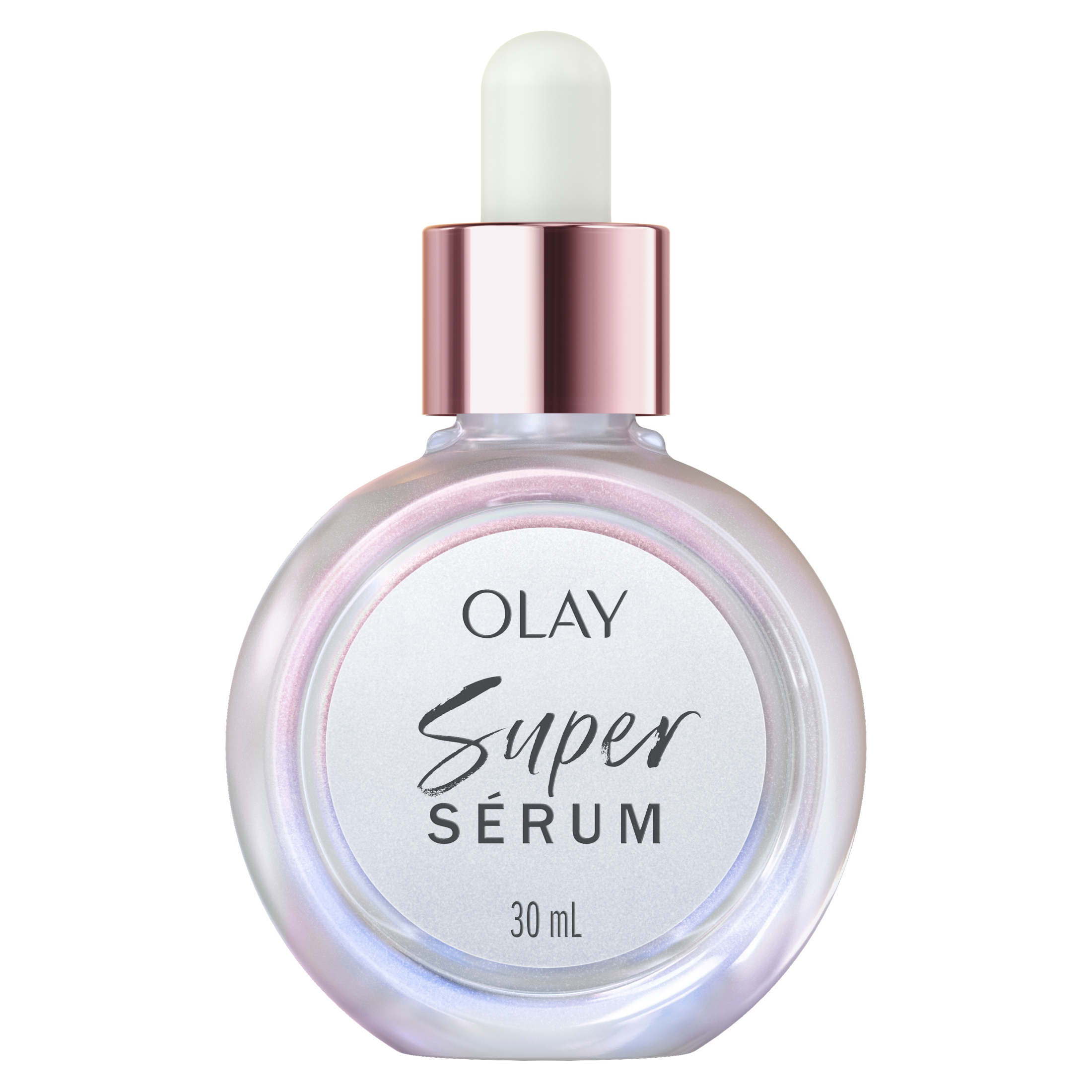 Olay | Super Sérum, Sérum Facial Hidratante Con Vitamina C, Niacinamida, Péptido De Colágeno, Cuidado De La Piel Well-Aging, E Iluminador, 30 ml