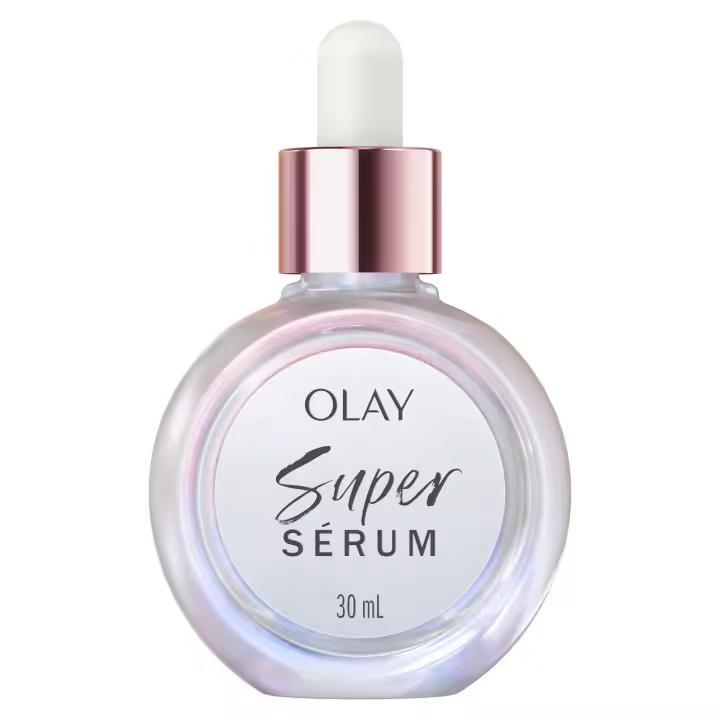 Olay | Super Sérum, Sérum Facial Hidratante Con Vitamina C, Niacinamida, Péptido De Colágeno, Cuidado De La Piel Well-Aging, E Iluminador, 30 ml - 1