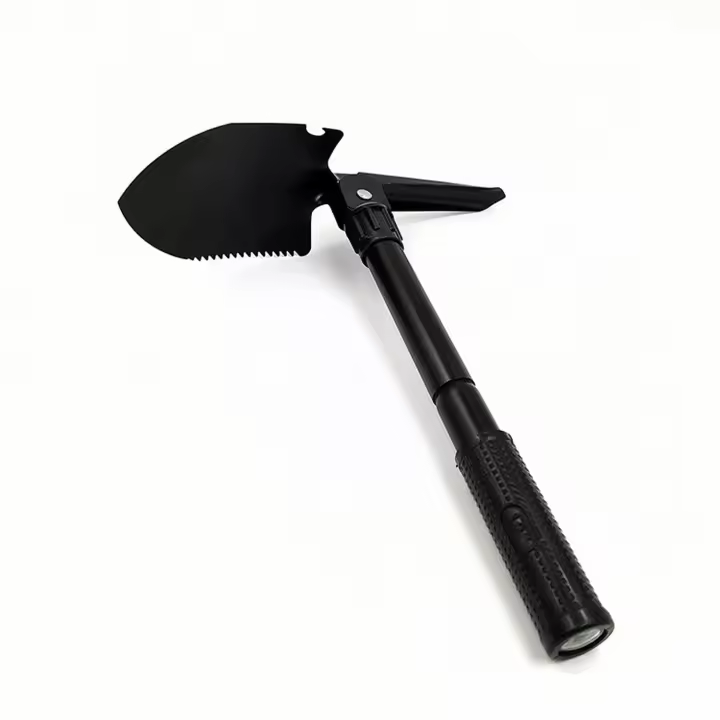 Pala táctica Militar plegable multifuncional para acampar, herramienta para jardinería y excavación para Actividades al Aire Libre y Viajes - 1