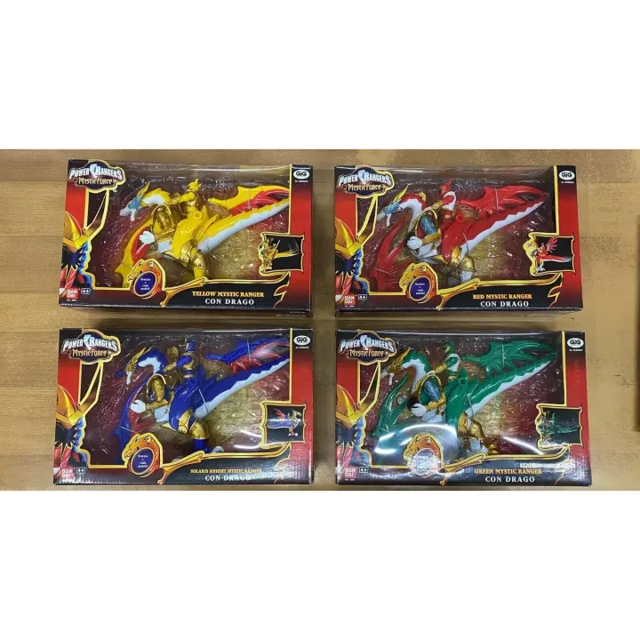 MYSTIC POWER RANGERS CON DRAGÓN SOGG A ELECCIÓN UNIDAD VENTA PLAYSET BEBÉ. - 1