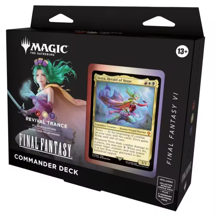 Magic The Gathering - Final Fantasy Commander Deck Revival Trance (inglés) Raíz Merchan-Store - 1