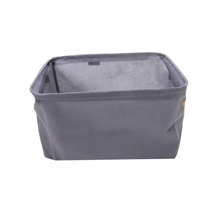Cesta De Almacenamiento Plegable De Tela Para Ropa Y Juguetes Organizador De Armario Para El Hogar Y La Oficina Eco-amigable - 1
