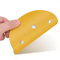 Papel De Lija Amarillo De 125mm 8 Agujeros Para Discos De Pulido De Metal Y Madera Herramienta Abrasiva Para Talleres Y Bricolaje - details 2