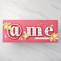 Cortadores De Metal Alfabeto Y Puntuación Tejidos Para Manualidades DIY Scrapbooking Y Hacer Tarjetas Números Y Simbolos - details 7
