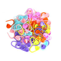 100Pcs Marcadores De Costura Para Tejer Y Crochet Colores Mixtos Herramientas De Bordado Con Gancho De Bloqueo Pin De Acero Inoxidable Para Adultos Y Niños - details 5