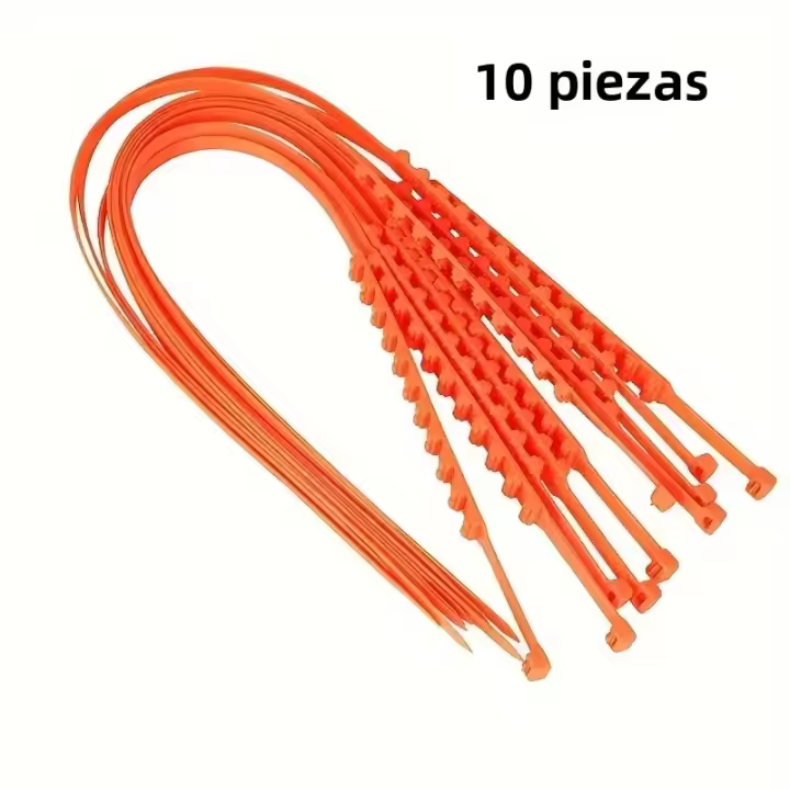Cadenas De Nieve Para Neumáticos De Coche Accesorio Antideslizante De Doble Ranura De Emergencia Para Invierno 10/20 Piezas - 1