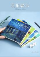 Libro De Dibujo a Pincel Estilo Van Gogh 20K Tamaño De Hoja A4 Papel De Dibujo a Mano Esp�adura De 80 Hojas Para Estudiantes De Arte - details 14