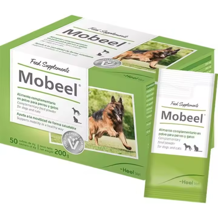 Mobeel  Alimento complementario en polvo para perros y gatos que ayuda a la movilidad de forma saludable. - 1