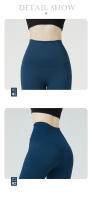 Shorts De Yoga Para Mujer High Waist Push-up Pantalones De Fitness Verano Running Shorts Deporte Nylon Lycra Sin Químicos - details 2