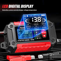 Cargador De Batería De Coche FOXSUR 12V 6A FTC-1206 Para Motocicleta Camión Mantenedor De Baterías De Agua Y Ácido Líquido Con Pantalla LCD Digital - details 10