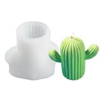 Molde De Velas De Silicona En Forma De Cactus Para Artesanía DIY Molde Para Resina Y Sabão Aromaterapia Herramientas De Fabricación De Velas - details 5